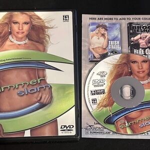 WWE - Summerslam 2003 (DVD, 2003) WWF Sable Cover PPV Disc In Excellent Shape FS